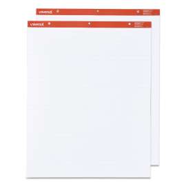 Easel Pads/Flip Charts, Presentation Format (1" Rule), 27 x 34, White, 50 Sheets, 2/Carton