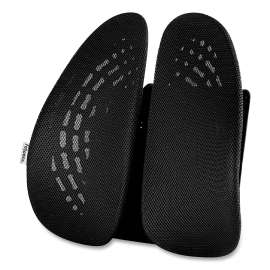 Back Angel Back Support, 14 cm to 23 cm Height, Black