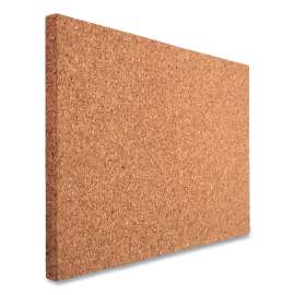 iDesign Frameless Cork Bulletin Board, 46 x 36, Natural Surface