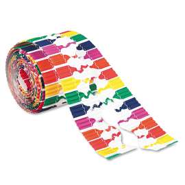 Bordette Designs, 2.25" x 25 ft Roll, Crayons