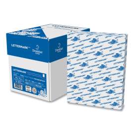 Custom Cut-Sheet Copy Paper, 92 Bright, 2-Hole Top Punched, 20lb Bond Weight, 8.5 x 11, White, 500/Ream, 5 Reams/Carton