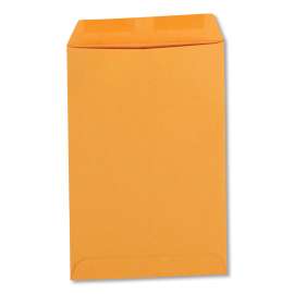 Catalog Envelope, 28 lb Bond Weight Kraft, #1, Square Flap, Gummed Closure, 6 x 9, Brown Kraft, 100/Box