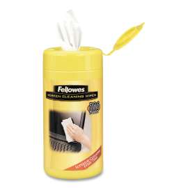 Screen Cleaning Wet Wipes, 5.12 x 5.90, 100/Tub