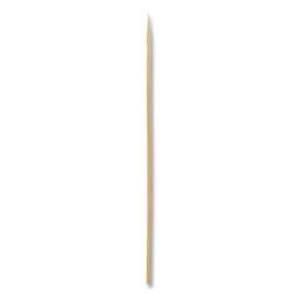 Bamboo Skewers, 6", Natural, 100/pack