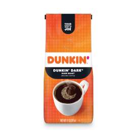 Original Blend Coffee, Dunkin Dark Roast, 11 oz Bag