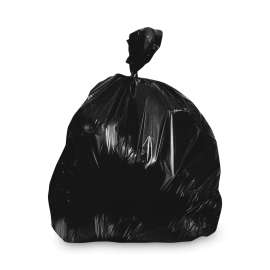 Linear Low-Density Can Liners, 20-30 gal, 1.25 mil, 30 x 36, Black, 200/Carton
