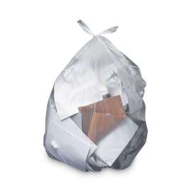 Linear Low-Density Can Liners, 50-56 gal, 2 mil, 43 x 48, Clear, 100/Carton