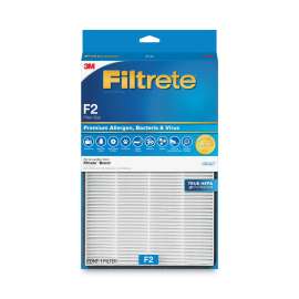 Premium True HEPA Room Air Purifier Filter, 8.89 x 15, 4/Carton