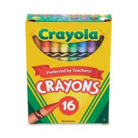 Crayola Crayons, Reg Size, 16 colors