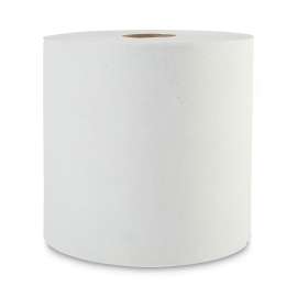 Boardwalk Green Universal Roll Towels, 1-Ply, 8" x 800 ft, Natural White, 6 Rolls/Carton
