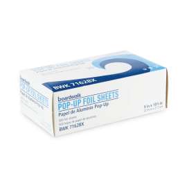 Standard Aluminum Foil Pop-Up Sheets, 9 x 10.75, 500/Box