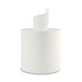 Center-Pull Roll Towels, 2-Ply, 10"w, White, 600/Roll, 6/Carton