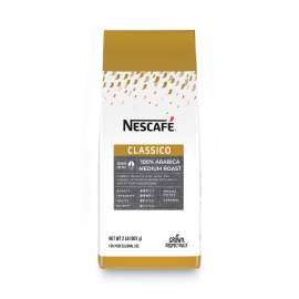 Classico 100% Arabica Roast Ground Coffee, Medium Blend, 2 lb Bag, 6/Carton