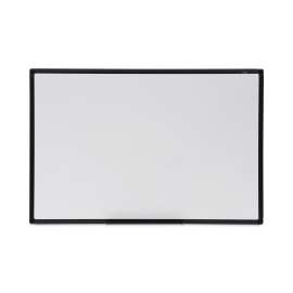Design Series Deluxe Dry Erase Board, 36 x 24, White Surface, Black Anodized Aluminum Frame