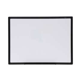 Design Series Deluxe Dry Erase Board, 24 x 18, White Surface, Black Anodized Aluminum Frame