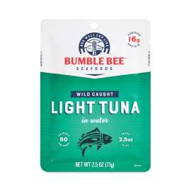 Premium Light Tuna in Water Value Pack, 2.5 oz Pack, 10/Box, Delivered in 1-4 Business Days