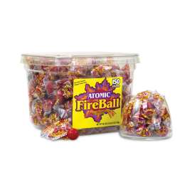 Hard Candy, Cinnamon, 150-Piece Tub, Delivered in 1-4 Business Days