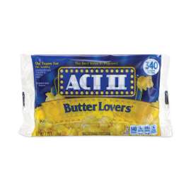 Butter Lovers Microwave Popcorn, 2.75 oz Bag, 36/Box, Delivered in 1-4 Business Days
