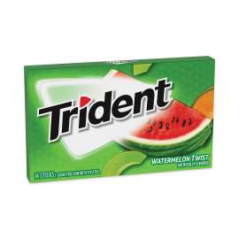 Sugar-Free Gum, Watermelon Twist, 14 Pieces/Pack, 12 Packs/Box, Delivered in 1-4 Business Days