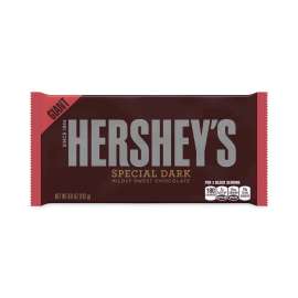 Special Dark Mildly Sweet Chocolate Bar, 6.8 oz Bar, 3/Box, Delivered in 1-4 Business Days