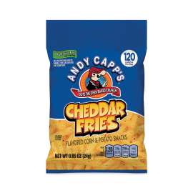 Cheddar Fries, 0.85 oz Bag, 72/Box, Delivered in 1-4 Business Days