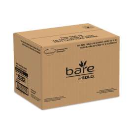 Bare Eco-Forward Sugarcane Dinnerware, ProPlanet Seal, Bowl, 12 oz, Ivory, 1,000/Carton