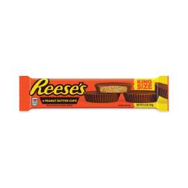 King Size Peanut Butter Cups, 2.8 oz Bar, 24 Bars/Box, Delivered in 1-4 Business Days