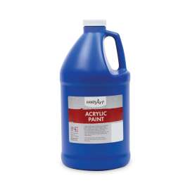 Acrylic Paint, Blue, 64 oz Bottle
