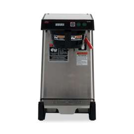 BUNN - SmartWAVE Stainless Steel/Black 12-Cup Automatic Commercial Coffee Brewer for Airpot