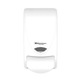 Manual Skincare Dispenser, 1 L, 4.61 x 4.92 x 9.25, White