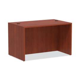 Alera - Valencia Series Medium Cherry Straight Front Office Desk Shell