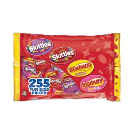 Skittles and Starburst Fun Size Variety Pack, 6 lb 8.4 oz Bag, Delivered in 1-4 Business Days