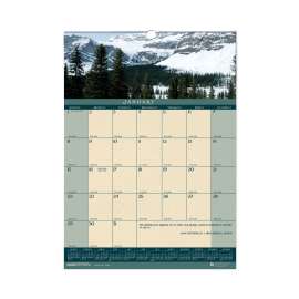Earthscapes Recycled Monthly Wall Calendar, Color Landscape Photography, 12 x 16.5, White Sheets, 12-Month (Jan-Dec): 2023