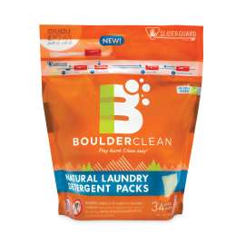 Laundry Detergent Packs, Valencia Orange, 34/Pouch