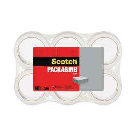 3350 General Purpose Packaging Tape, 3" Core, 1.88" x 54.6 yds, Clear, 6/Pack