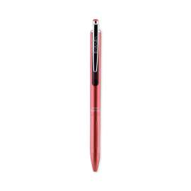 EnerGel RTX Gel Pen, Retractable, Medium 0.7 mm, Black Ink, Red/White/Blue Barrel, 5/Pack