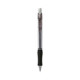 R.S.V.P. Super RT Ballpoint Pen, Retractable, Medium 0.7 mm, Black Ink, Black Barrel, Dozen