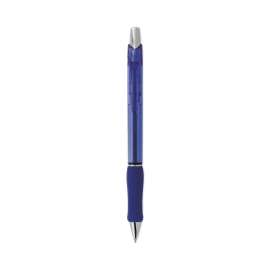 R.S.V.P. Super RT Ballpoint Pen, Retractable, Medium 0.7 mm, Blue Ink, Blue Barrel, Dozen