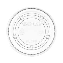 Portion/Souffle Cup Lids, Fits 1.5 oz to 2.5 oz Portion Containers, Clear, 2,500/Carton