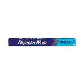 Heavy Duty Aluminum Foil Roll, 18" x 75 ft, Silver