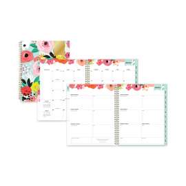 Day Designer Secret Garden Mint Frosted Weekly/Monthly Planner, 11 x 8.5, Multicolor Cover, 12-Month (Jan to Dec): 2023