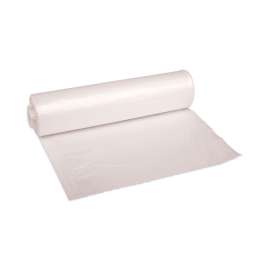 High Density Industrial Can Liners Coreless Rolls, 30 gal, 16 microns, 30 x 37, Natural, 25 Bags/Roll, 20 Rolls/Carton