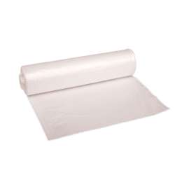 High Density Industrial Can Liners Coreless Rolls, 33 gal, 16 microns, 33 x 40, Natural, 25 Bags/Roll, 10 Rolls/Carton