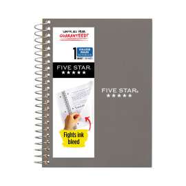 Wirebound Notebook, 1 Subject, Medium/College Rule, Randomly Assorted Covers, 7 x 4.38, 100 Sheets