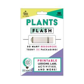 In a Flash USB, Plants, Ages 5-8, 191 Pages