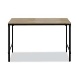 Simple Work Desk, 45.5" x 23.5" x 29.5", Walnut
