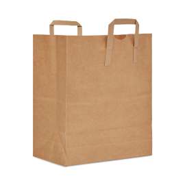 Handle Bag, 17.75 x 21, Brown, 400/Bundle