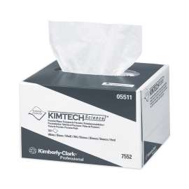 Precision Wipers, POP-UP Box, 1-Ply, 4.4 x 8.4, White, 280/Box, 60 Boxes/Carton
