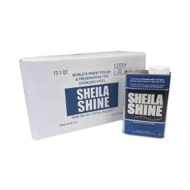 Stainless Steel Cleaner and Polish, 1 qt Can, 12/Carton