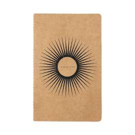 Kraft Collection Layflat Softcover Notebook, I'm Doing My Best, 1 Subject, College Rule, Desert Sand Cover, 8 x 5, 72 Sheets